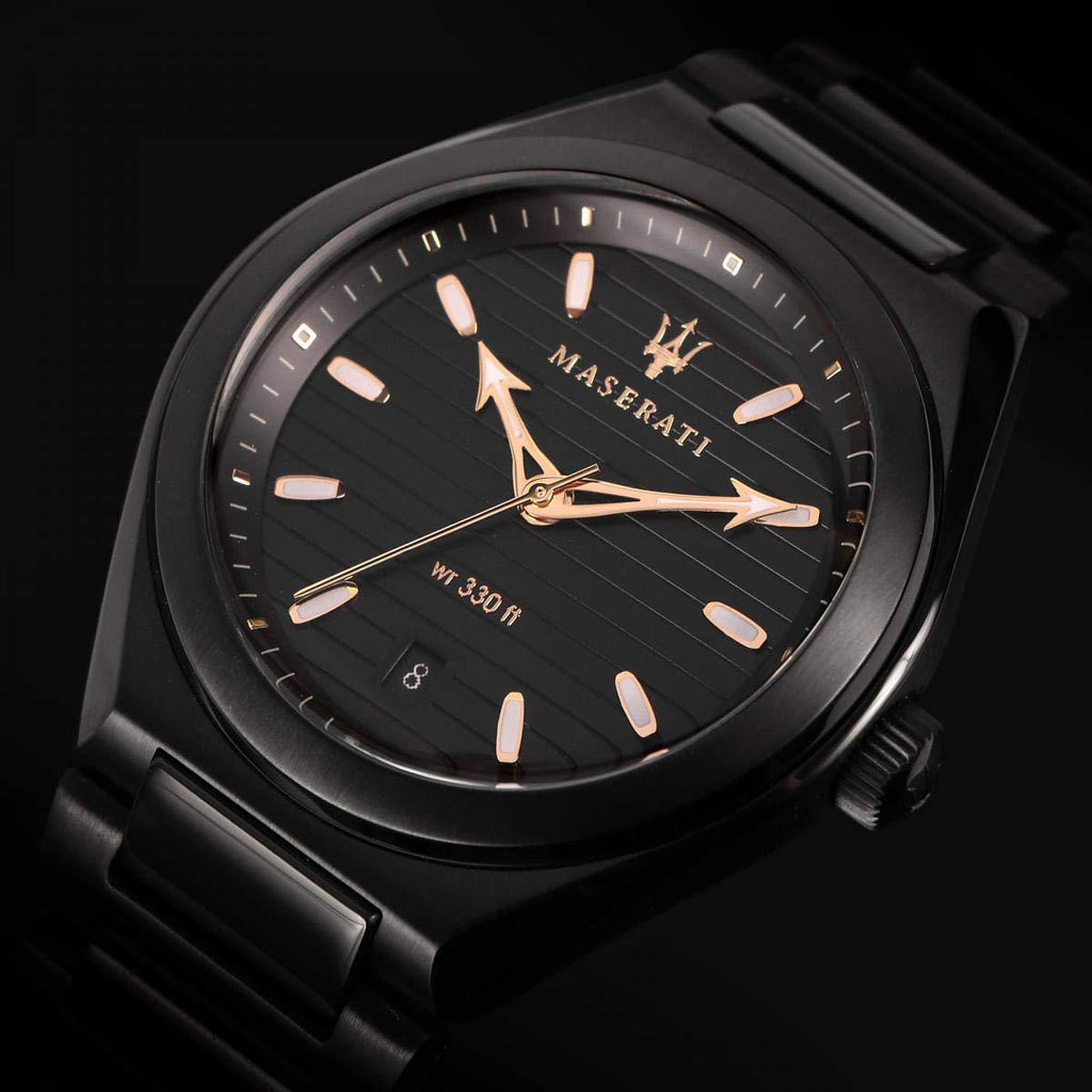 Maserati Analog Black Dial Men's Watch R8853139004