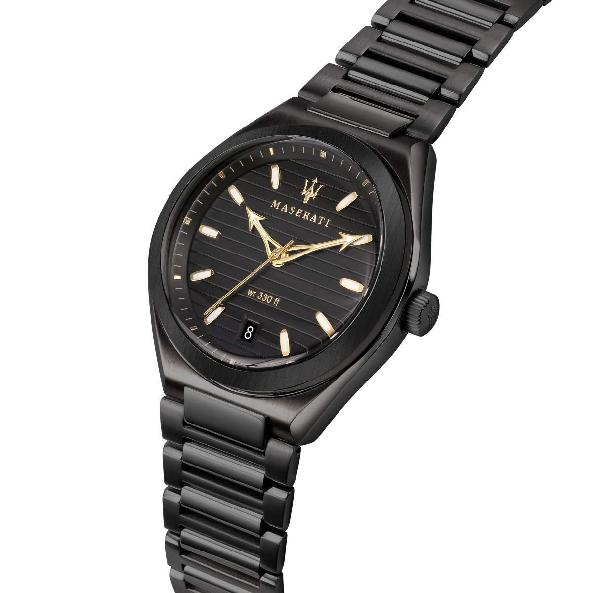 Maserati Analog Black Dial Men's Watch R8853139004