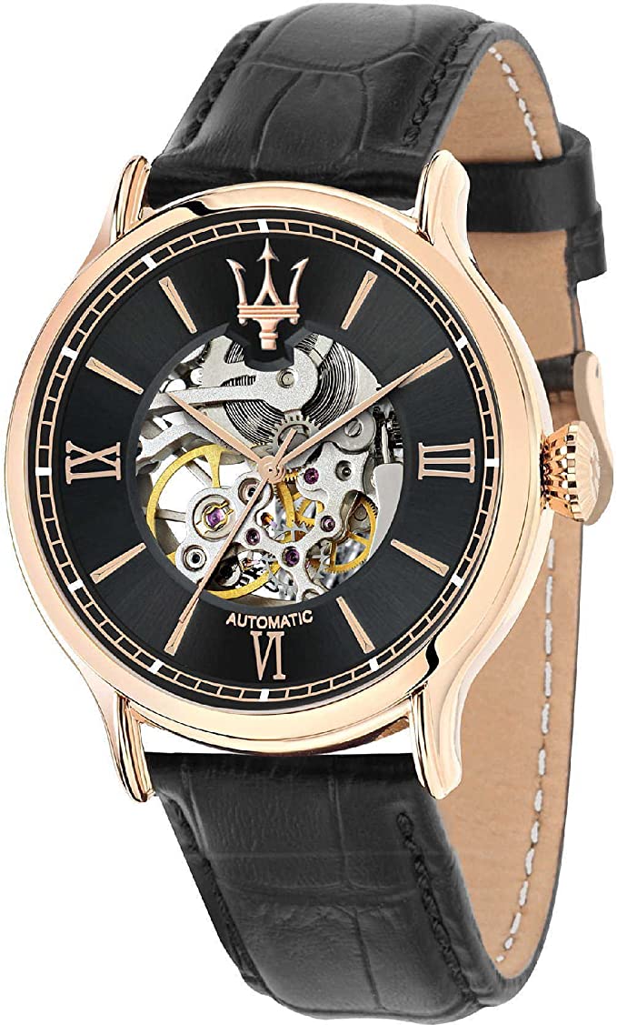 Maserati Auto Mechanical Black Dial Men's Watch R8821118001 Main image