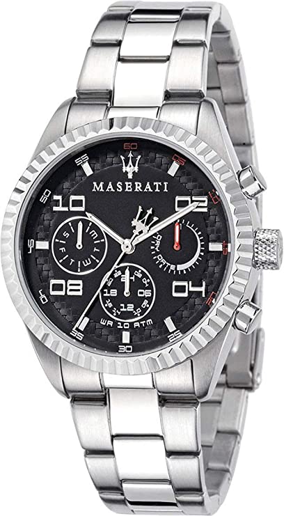 Maserati Chronograph Black Dial Stainless Steel Men's Watch R8853100012 Main image