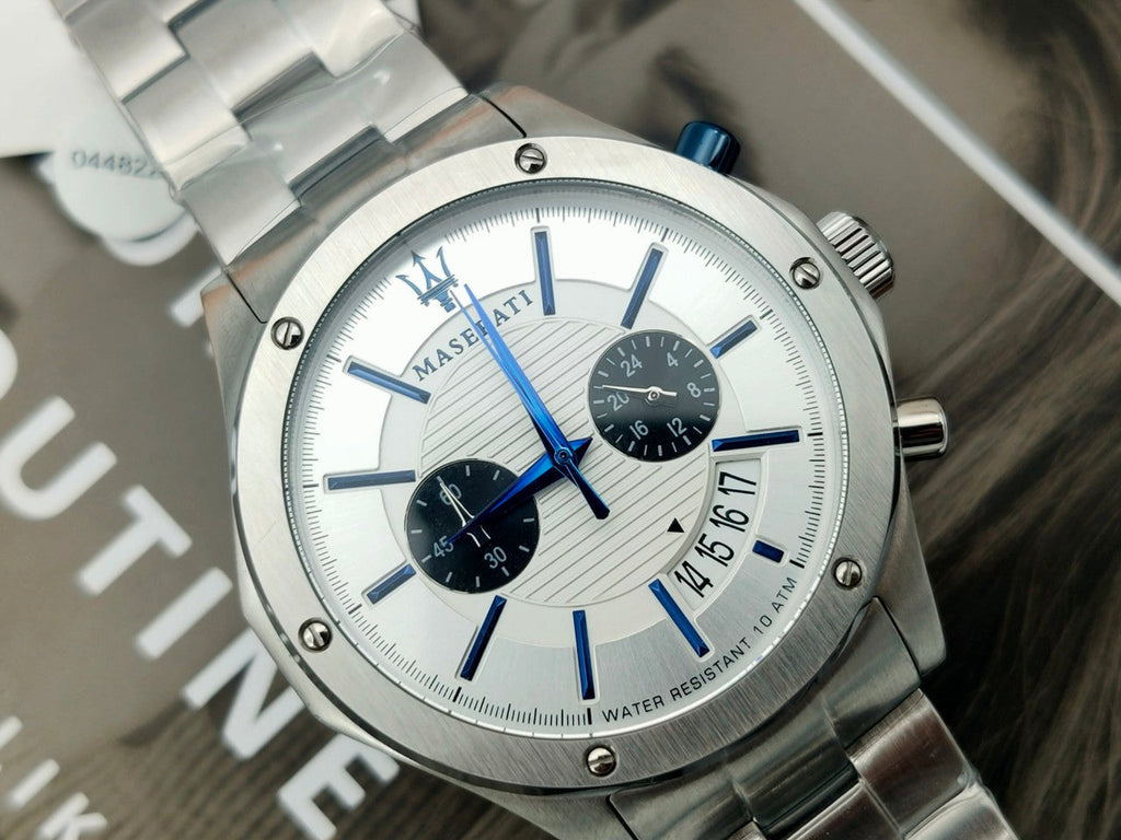 Maserati Circuito Chronograph Silver Dial Men's Watch R8873627005