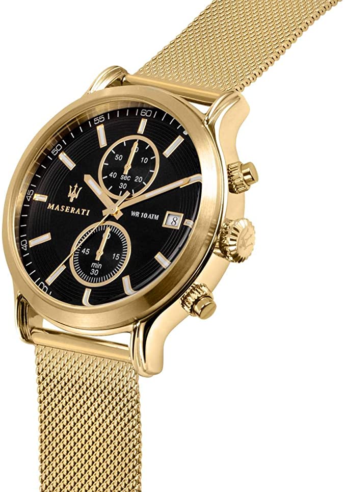 Maserati Epoca 42mm Gold Mesh Men's Watch R8873618007 Secondary image