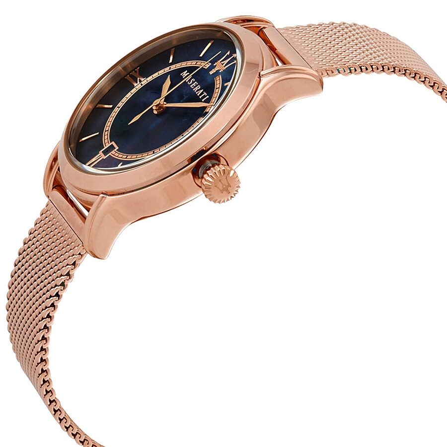 Maserati Epoca Blue Mother of Pearl Dial Ladies Watch R8853118503