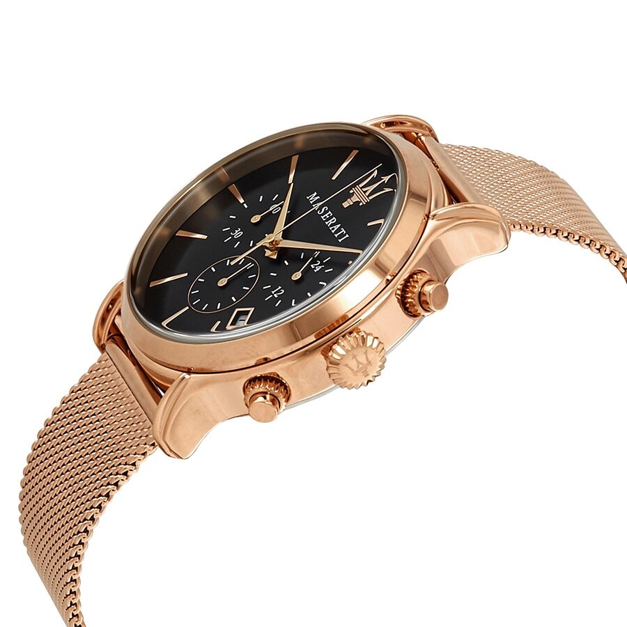 Maserati Epoca Chronograph Black Dial Men's Watch R8873618005