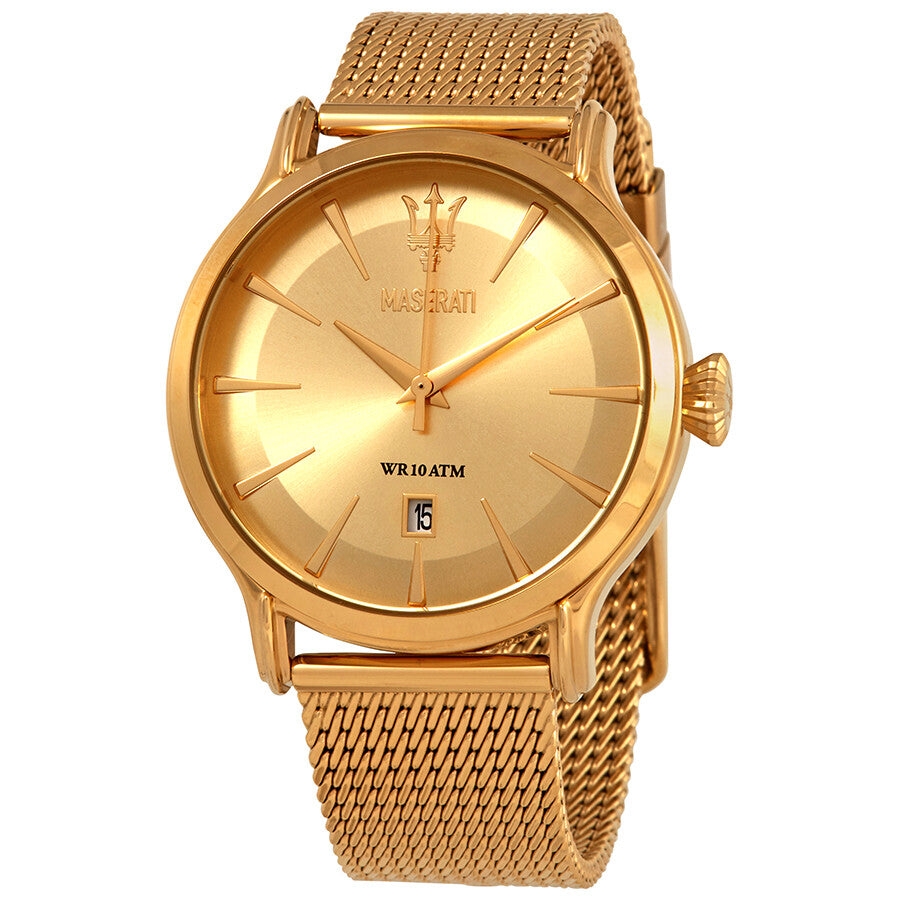 Maserati Epoca Gold Dial Men's Watch R8853118003 Main image