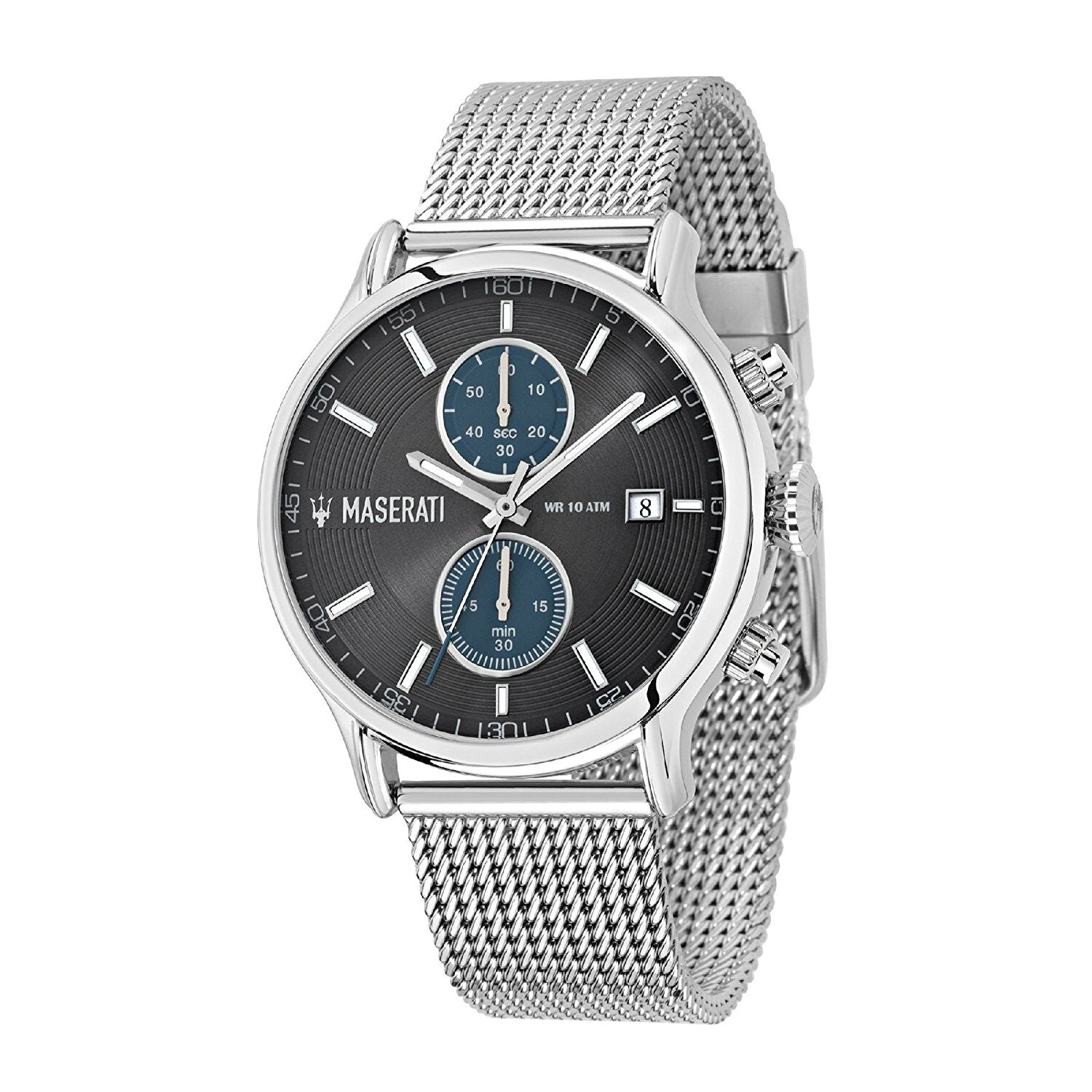 Maserati Epoca Grey/Blue Dial Chronograph Men's Watch R8873618003 Main image