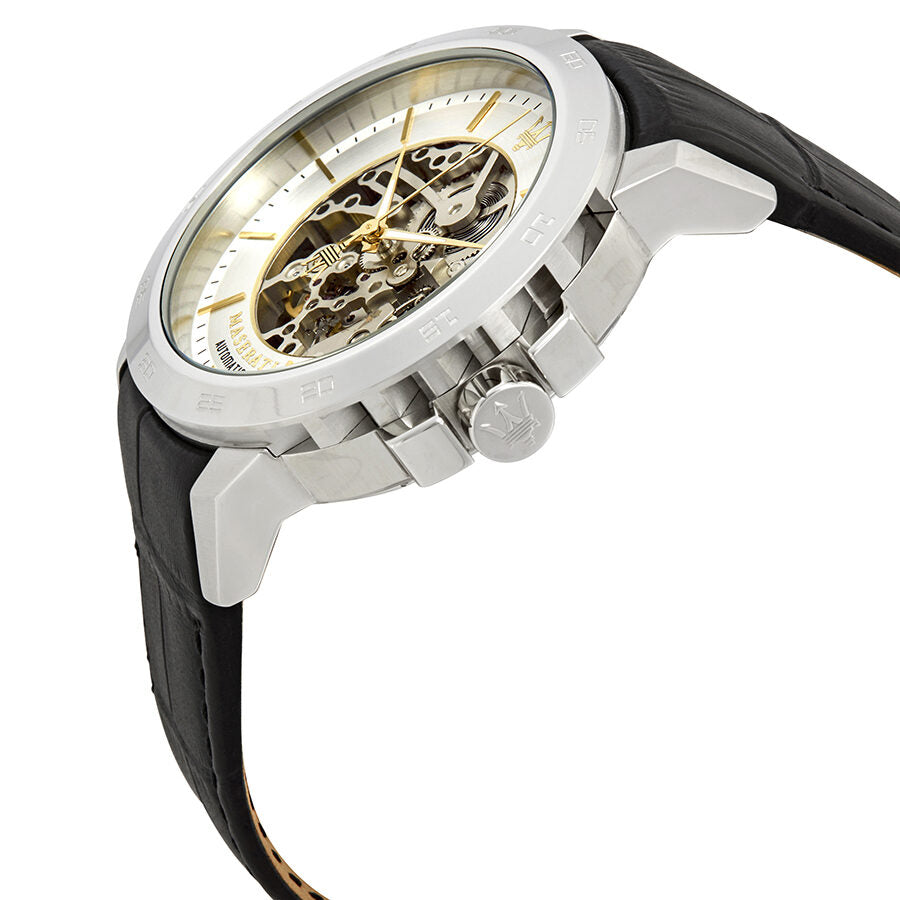 Maserati Ingegno Automatic Skeleton Dial Men's Watch R8821119002