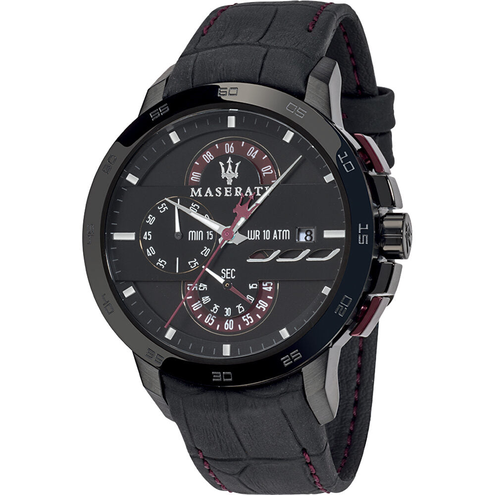 Maserati Ingegno Chronograph Black Dial Men's Watch R8871619003 Main image