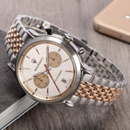 Maserati Legend 42 mm Chronograph Ivory Dial Men's Watch R8873638002