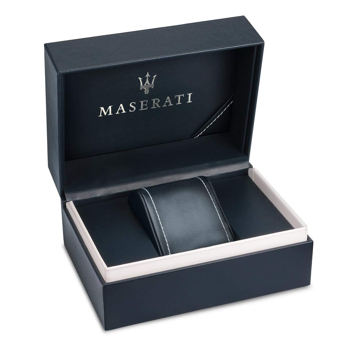 Maserati Legend 42 mm Chronograph Ivory Dial Men's Watch R8873638002