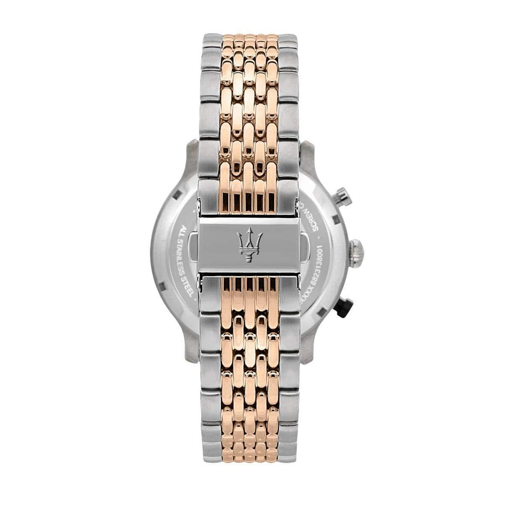 Maserati Legend 42 mm Chronograph Ivory Dial Men's Watch R8873638002