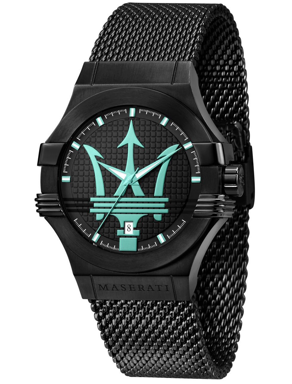 Maserati Potenza Aqua Edition Black Mesh Men's Watch R8853144002 Main image