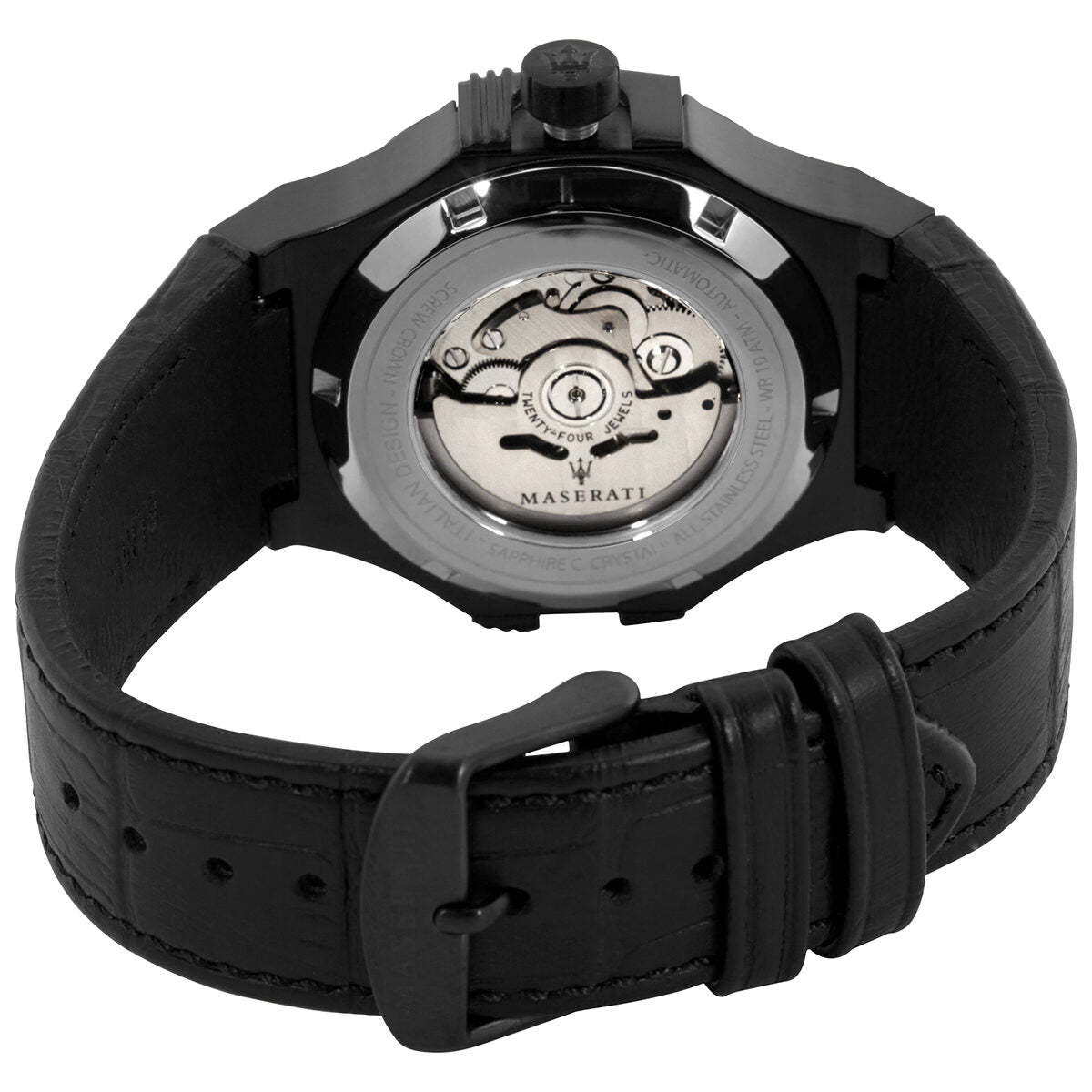 Maserati Potenza Automatic Black Dial Men's Watch R8821108036