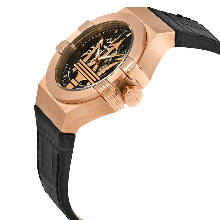 Maserati Potenza Automatic Black/Skeleton Dial Men's Watch R8821108002 Secondary image