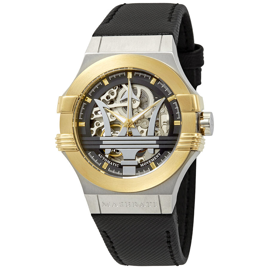 Maserati Potenza Automatic Skeleton Dial Men's Watch R8821108011 Main image