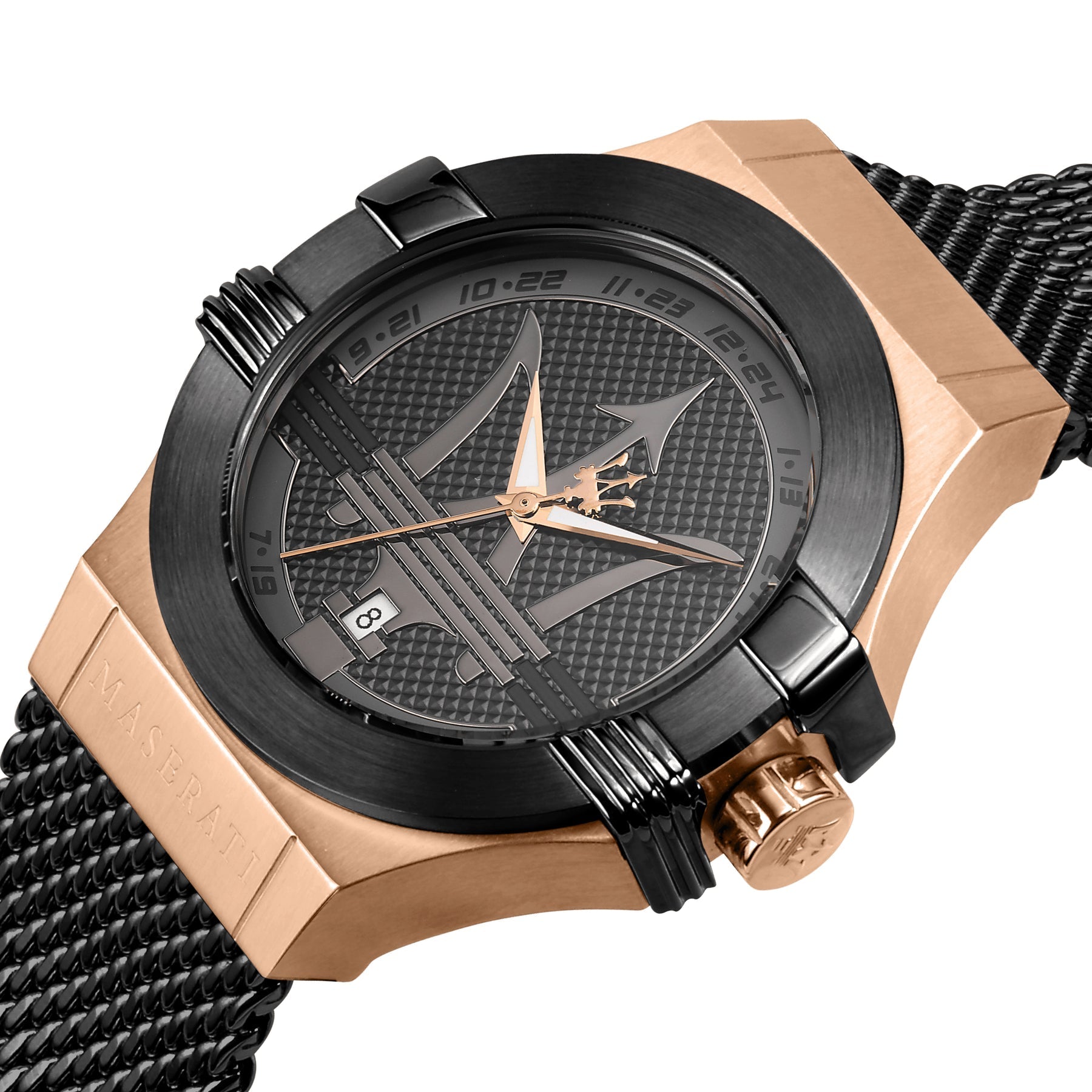 Maserati Potenza Black Mesh Bracelet Men's Watch R8853108010 Secondary image