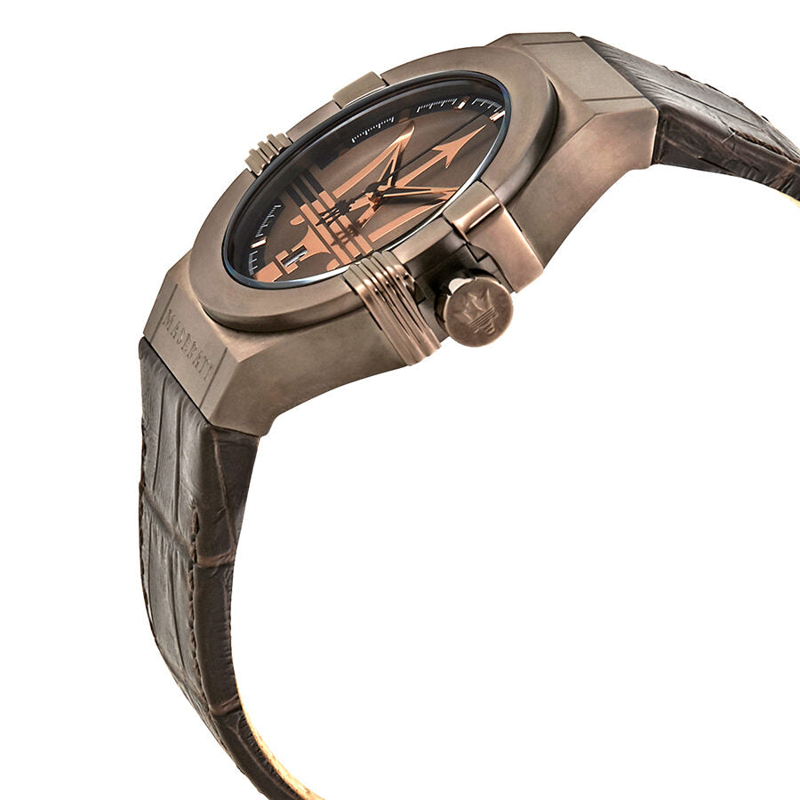 Maserati Potenza Herenhorloge met Bruine Wijzerplaat R8851108011 Secundaire afbeelding