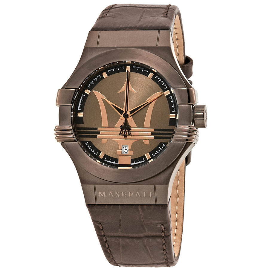Maserati Potenza Herenhorloge met Bruine Wijzerplaat R8851108011 Hoofdafbeelding