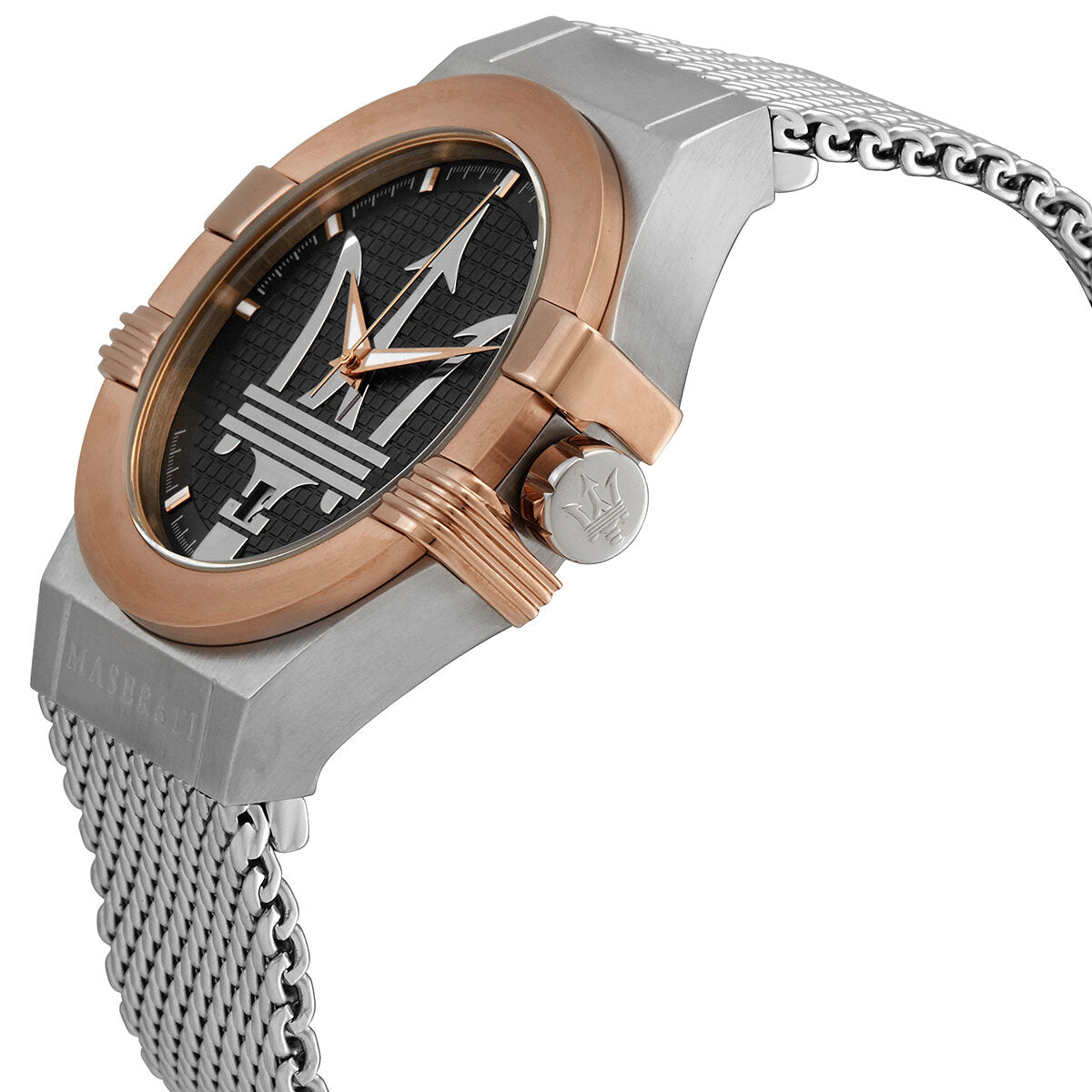 Maserati Potenza Quartz Herenhorloge met donkergrijze wijzerplaat R8853108007 Secundaire afbeelding