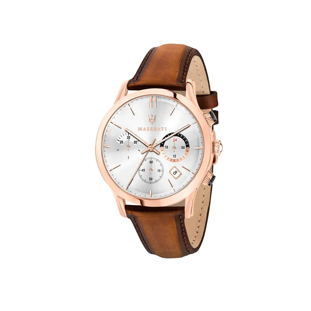 Maserati Ricordo Chronograph Silver Dial Men's Watch R8871633002 Secundaire afbeelding