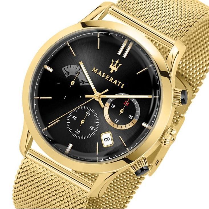 Maserati Ricordo Chronograph Black Dial Men's Watch R8873633003 Secundaire afbeelding