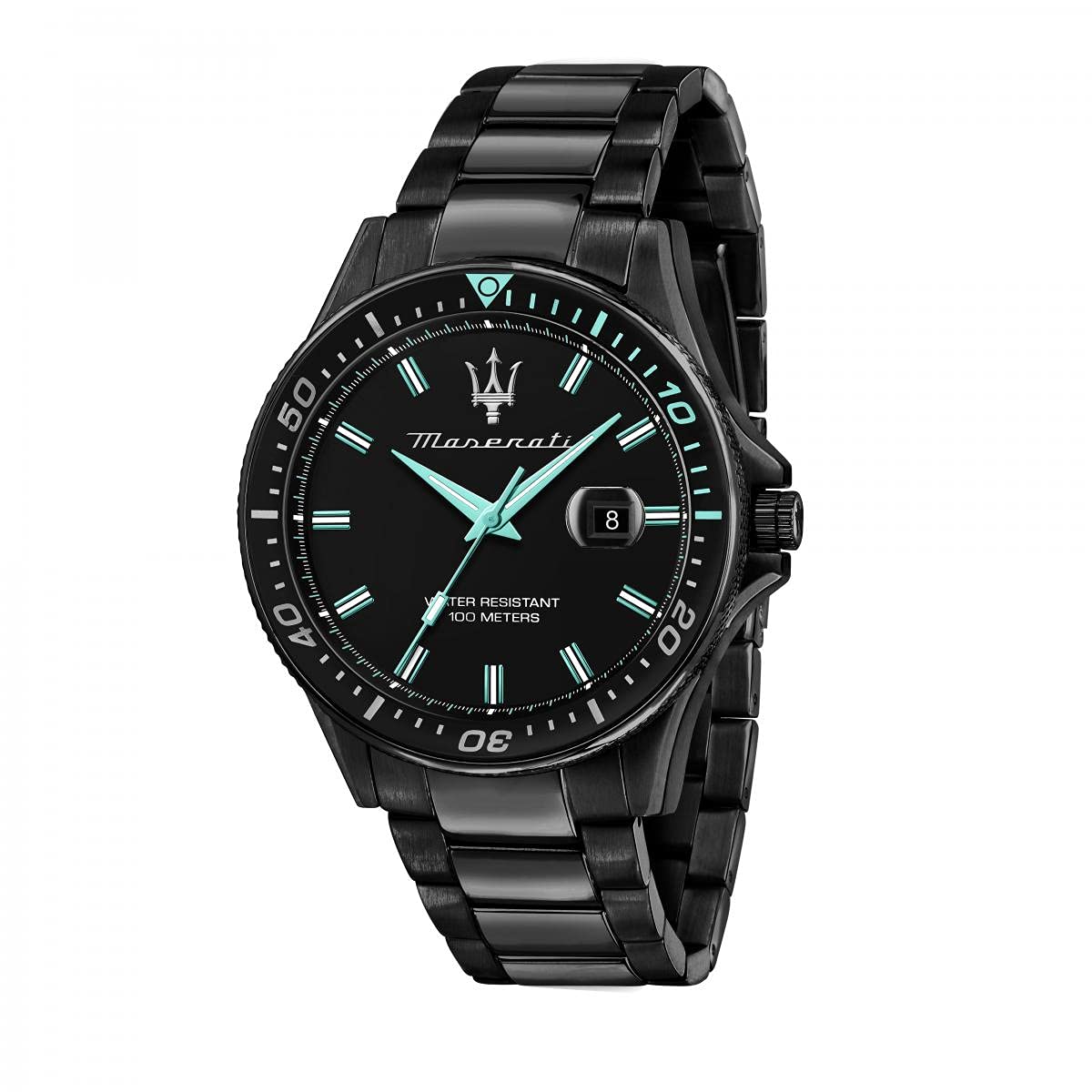 Maserati Sfida Analog Black Dial Men's Watch R8853144001