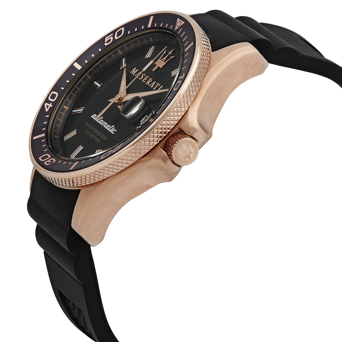 Maserati Sfida Automatic Black Dial Men's Watch R8821140001 Secundaire afbeelding