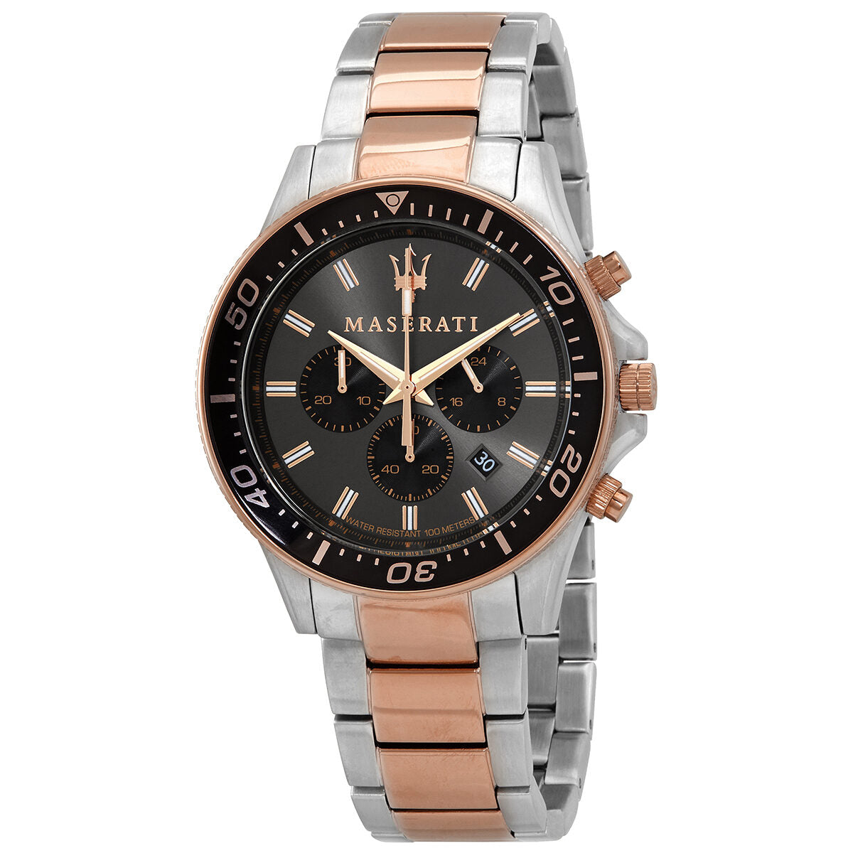 Maserati Sfida Chronograaf Quartz Herenhorloge met Zwarte Wijzerplaat R8873640002 Hoofdafbeelding