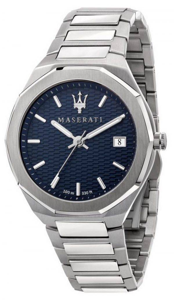 Maserati Stile Herenhorloge met Blauwe Wijzerplaat R8853142006 Hoofdafbeelding