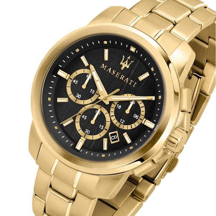 Maserati Successo Chronograph Quartz Black Dial Men's Watch R8873621013 Secondary image