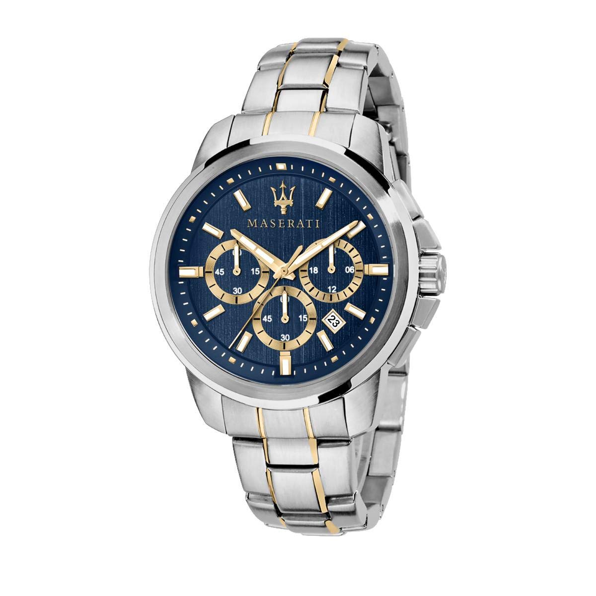 Maserati Successo Chronograph Quartz Blue Dial Men's Watch R8873621016 Main image