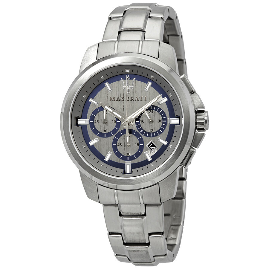 Maserati Successo Chronograph Silver Dial Men's Watch R8873621006 Main image