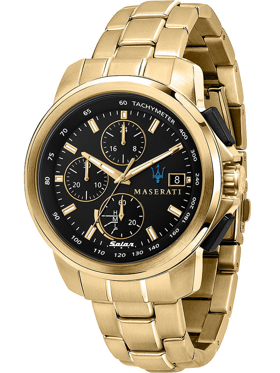Maserati Successo Gold Chronograph Men's Watch R8873645002 Main image