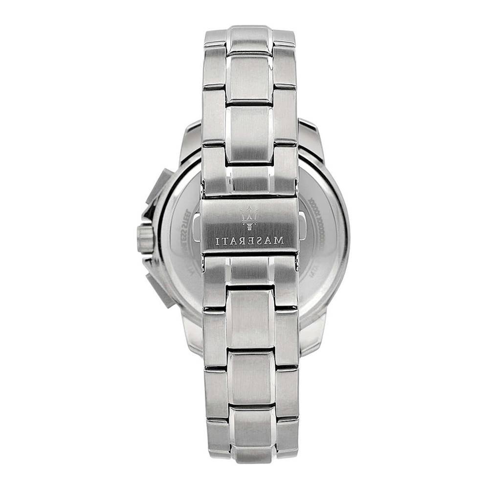 Maserati Successo Silver Chronograph Men's Watch R8873645003