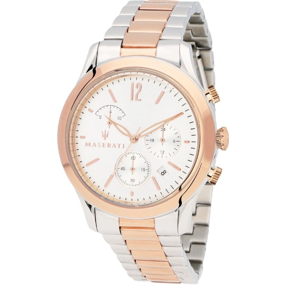 Maserati Tradizione Chronograph Silver Dial Men's Watch R8873625001