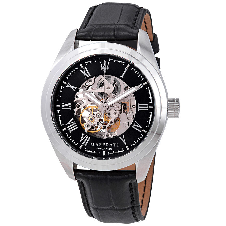 Maserati Traguardo Automatic Black Dial Men's Watch R8871612001 Main image