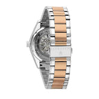 Maserati Traguardo Automatic Silver Open Heart Dial Men's Watch R8823112001