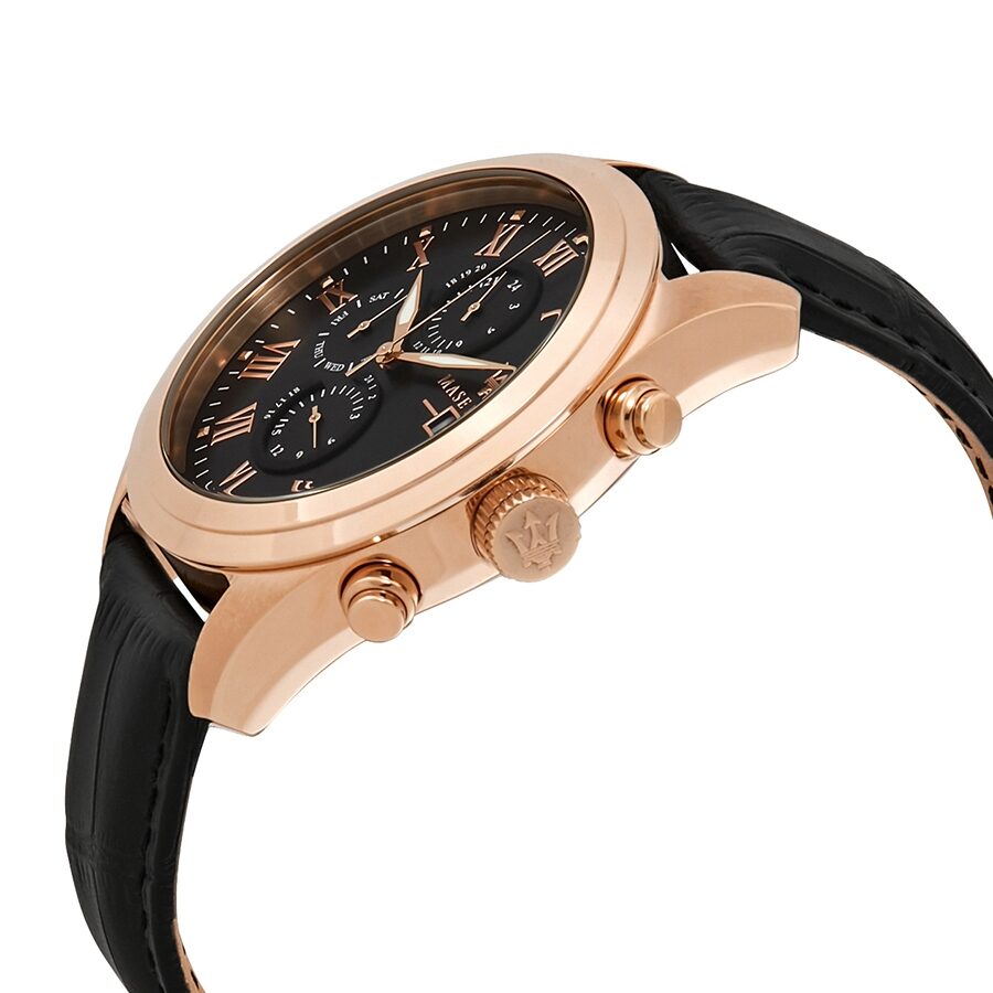Maserati Traguardo Black Dial Men's Watch R8871612002 Secundaire afbeelding