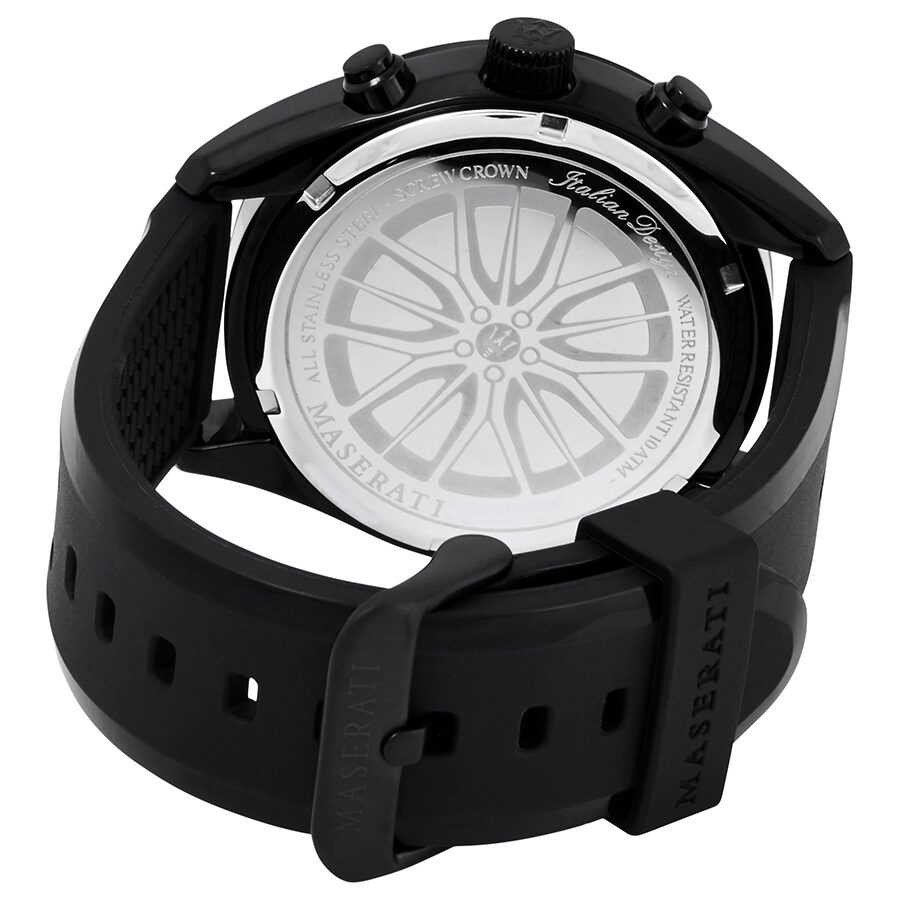 Maserati Traguardo Chronograph Black Dial Men's Watch R8871612004