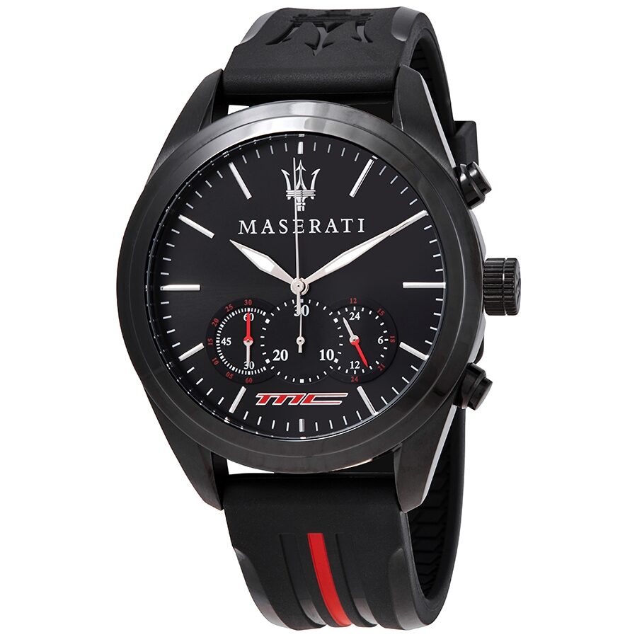 Maserati Traguardo Chronograph Black Dial Men's Watch R8871612004 Main image