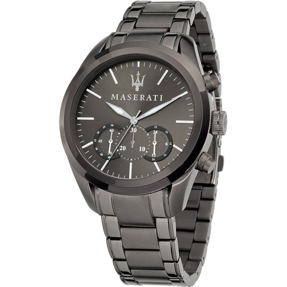 Maserati Traguardo Chronograph Black Dial Men's Watch R8873612002 Main image