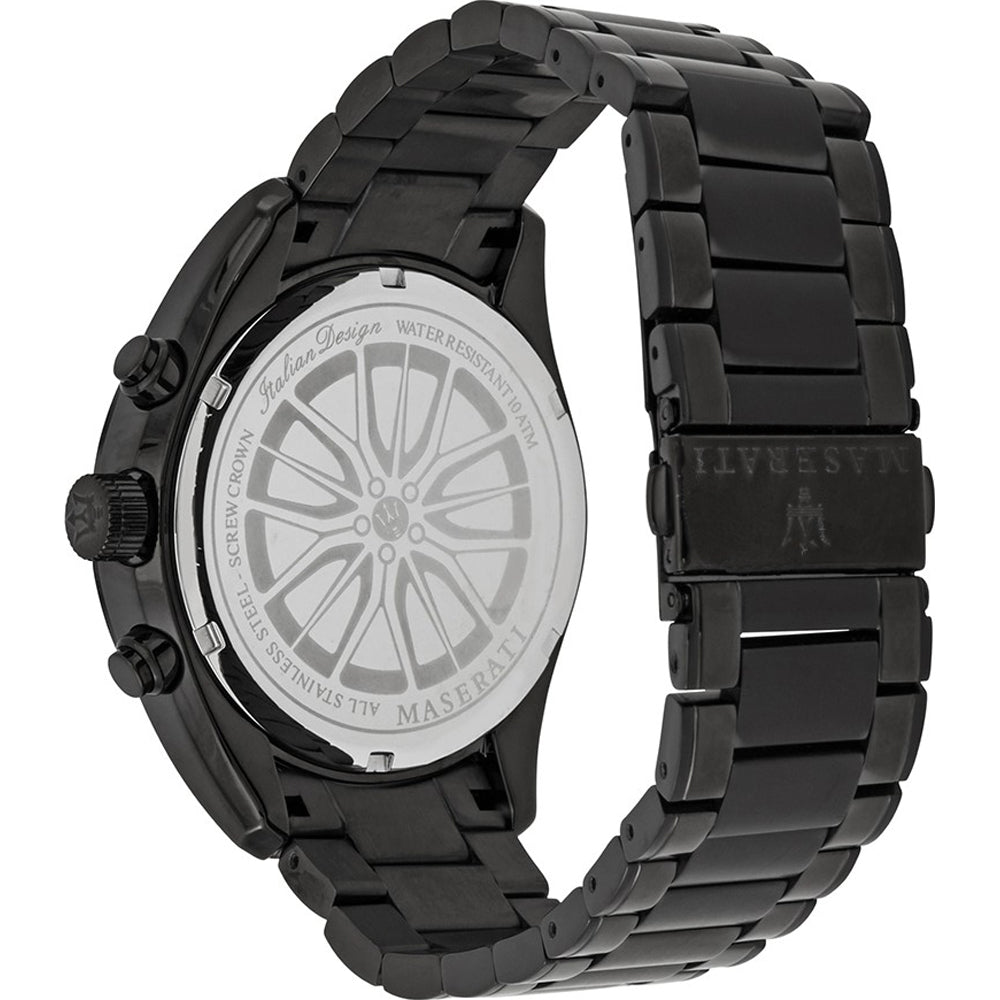Maserati Traguardo Chronograph Black Dial Men's Watch R8873612002 Secondary image