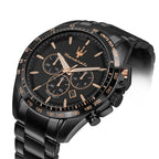 Maserati Traguardo Chronograph Black  Men's Watch R8873612048