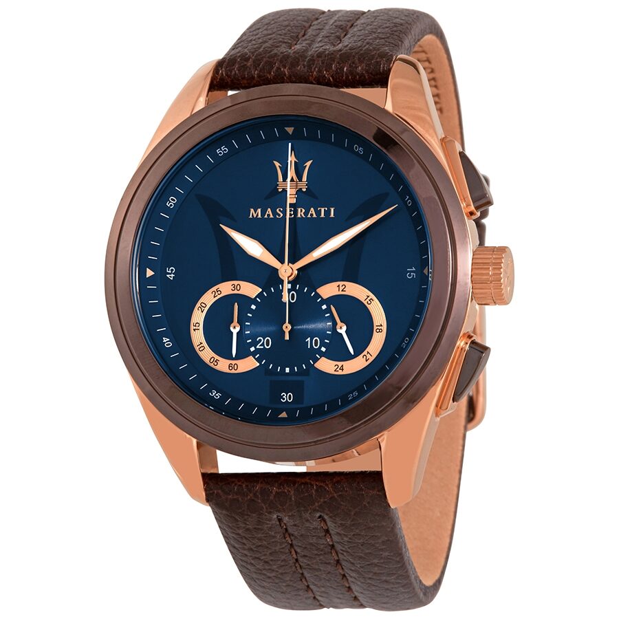 Maserati Traguardo Chronograph Blue Dial Men's Watch R8871612024 Main image
