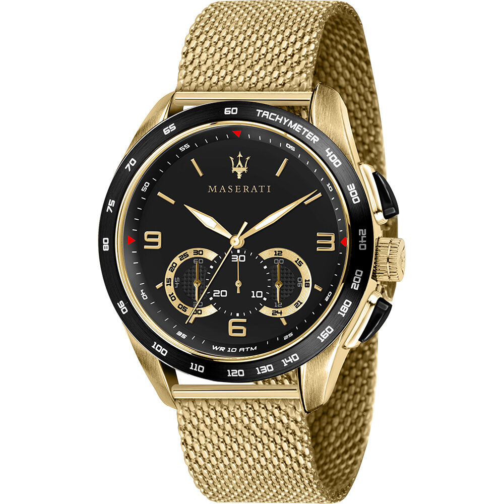 Maserati Traguardo Chronograph Quartz Black Dial Men's Watch R8873612010 Main image