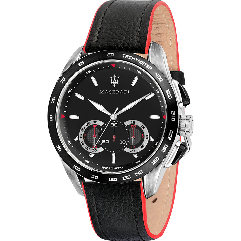 Maserati Traguardo Chronograph Quartz Black Dial Men's Watch R8871612028 Main image