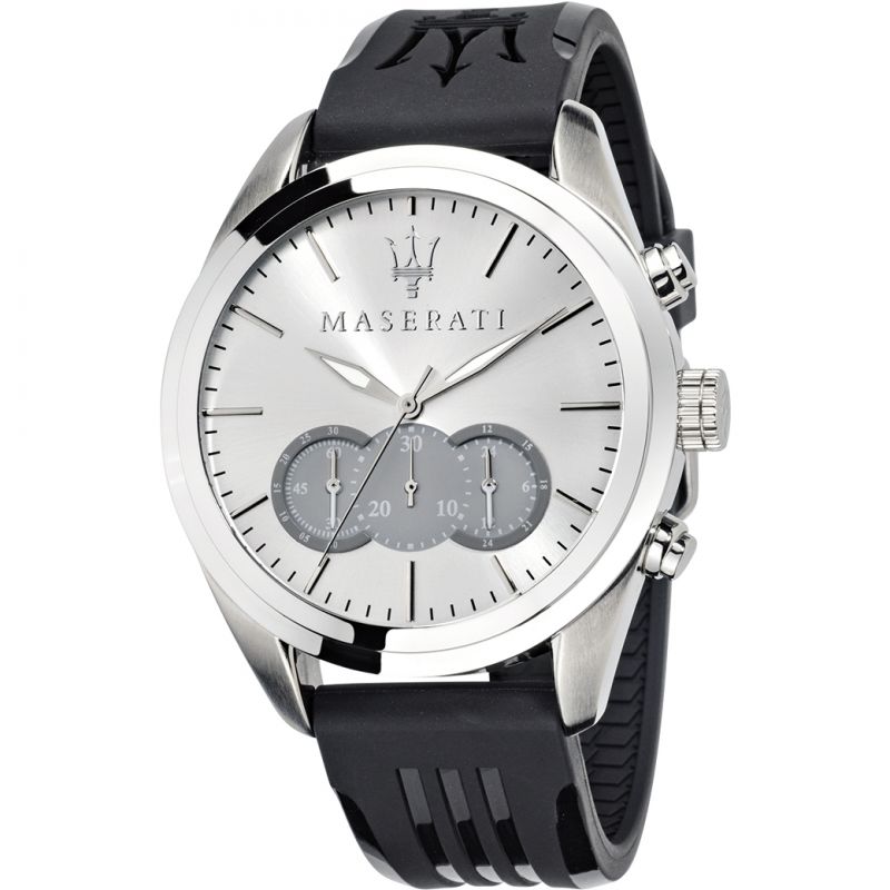 Maserati Traguardo Chronograph Silver/Grey Men's Watch R8871612012 Main image
