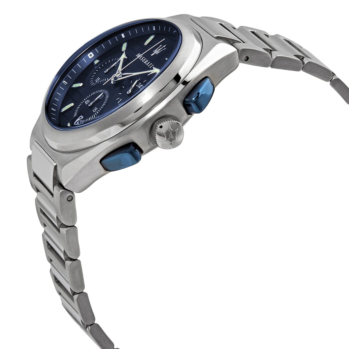 Maserati Triconic Chronograph Quartz Blue Dial Men's Watch R8873639001 Secondary image