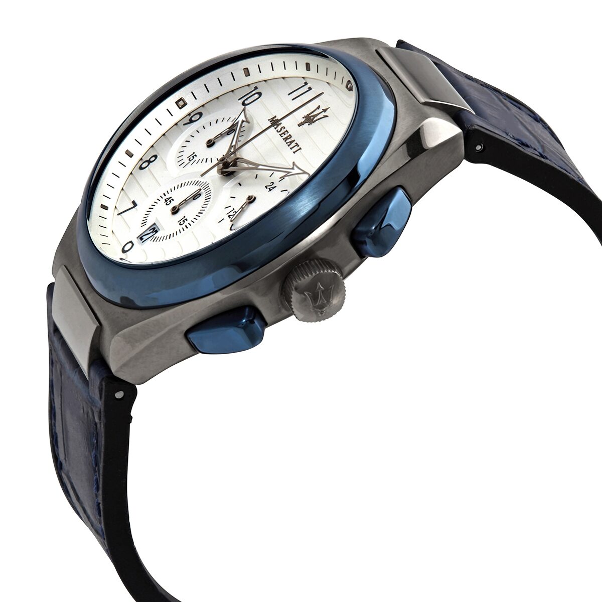 Maserati Triconic Chronograph Quartz White Dial Men's Watch R8871639001 Secondary image