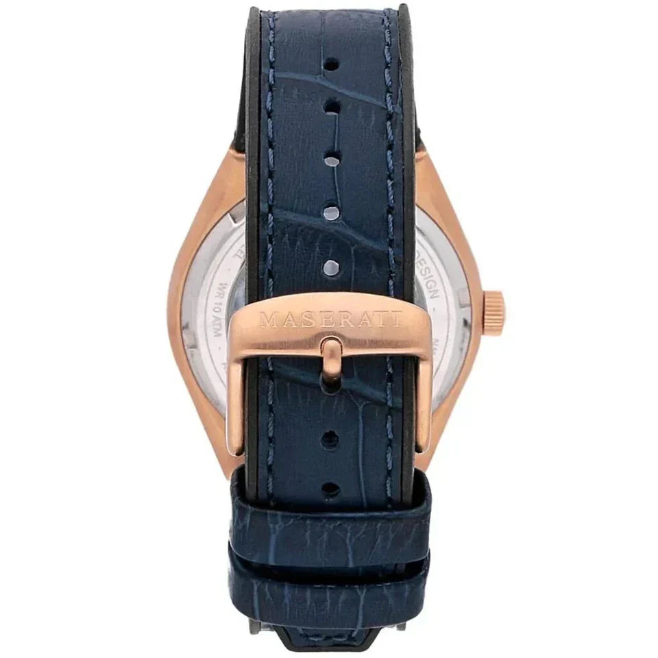 Maserati Triconic Men's Automatic Black Skeleton Dial Watch R8821139001
